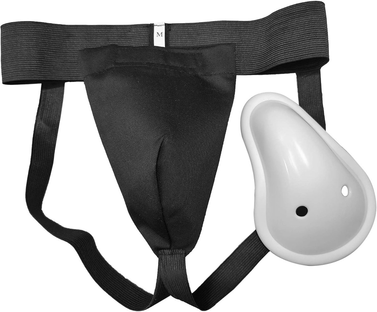 Hema Schermen Sportuitrusting Jockstrap Mannelijke Kruis Cup Beschermer Atletische Supporters Voor Mannen met Beker voor HEMA