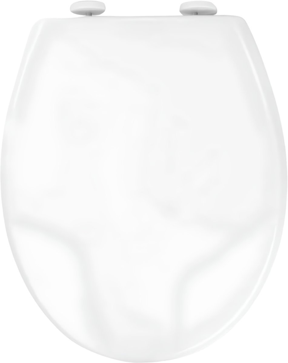 JCP® Wc Bril - Wc Bril Softclose - Toiletbril Met Deksel - Wit - 45cm x 37cm x 4cm
