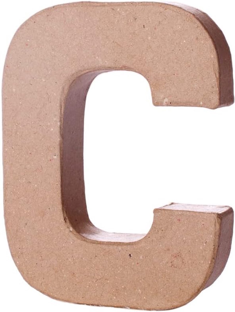 Maché-papier, bruin, klein