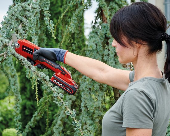 Einhell Professional Accu Mini Kettingzaag GP-PS 18/20 Li BL Solo + Einhell Accu Snoeischaar GE-LS 18 Li Solo - Power X-Change - 18 V/Li-ion - Incl opbergtas - Excl. accu en lader — afbeelding 3