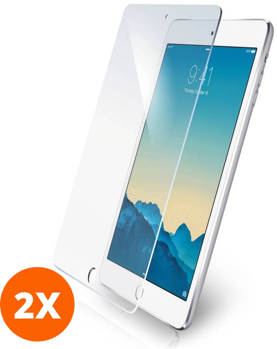 Mobigear Screenprotector geschikt voor Apple iPad Mini 2 (2013) Glazen | Mobigear Screenprotector - Case Friendly (2-Pack)