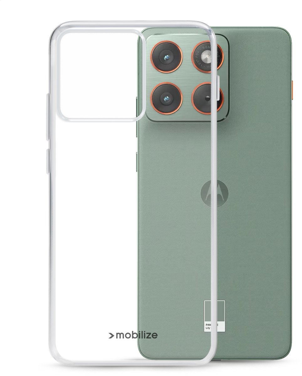 Mobilize Gelly Case - Geschikt voor Motorola Edge 70 Pro - Clear