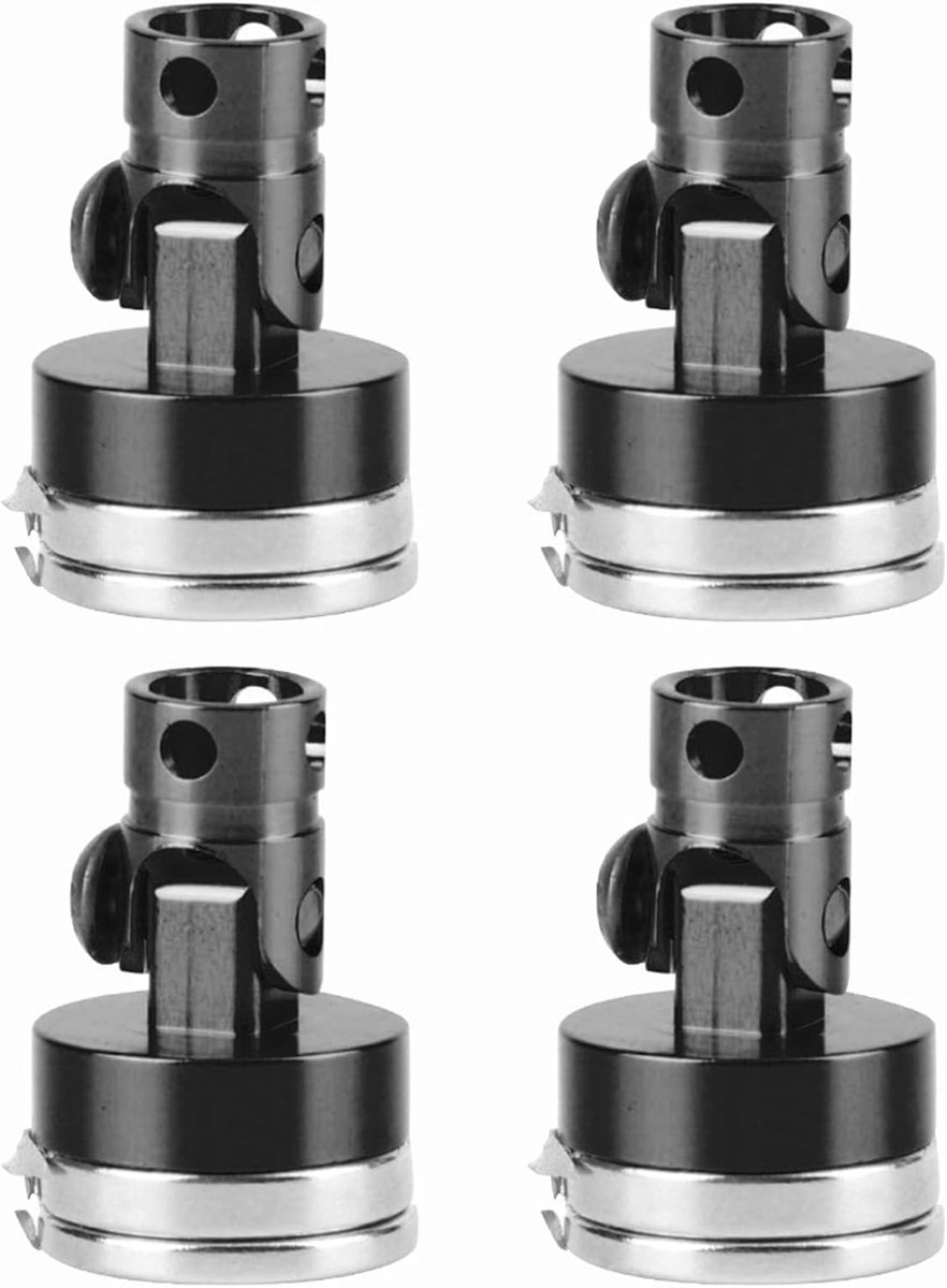 4 stks RC Auto Kolom Post, RC Magneet Body Shell Mount Kolom Post RC Auto Shell Kolom Post Fit Voor AXIALE SCX10 1/10 RC Auto Model Auto Accessoires