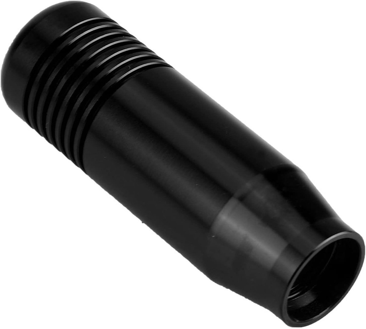 Gear Stick Gear Knop Rood Lichaam Aluminium Auto Handmatige Versnellingsknop Handvat Shifter Head 8.5Cm voor Rood (Zwart)