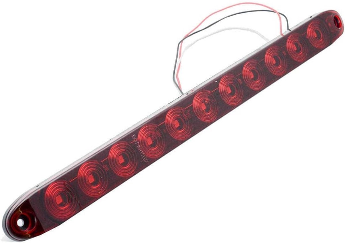 Auto Achter Stop Licht, Universele 12V 11 LED Derde Achterklep Hoge Niveau Achterrem Licht, Rood Licht