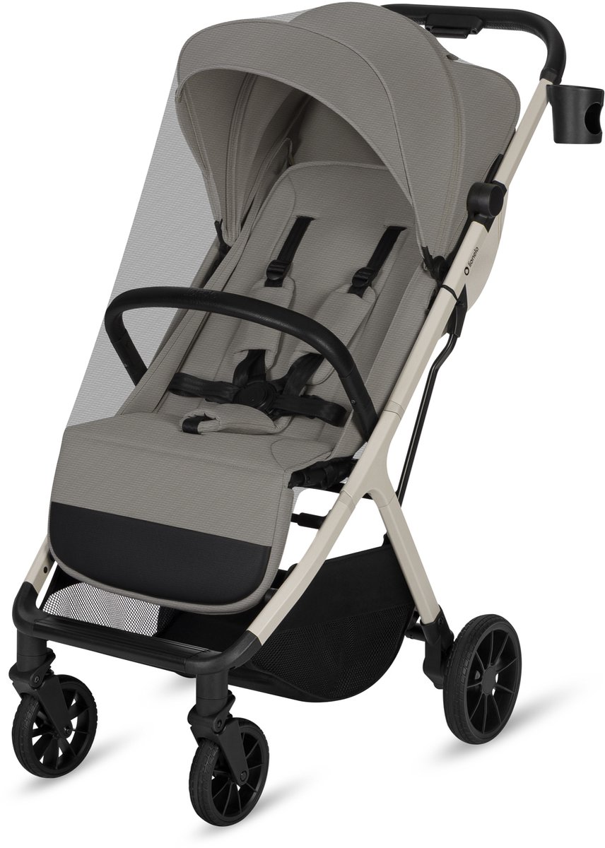 Lionelo Cloe Plus Buggy – Automatisch Inklapbaar – Kinderwagen tot 22 kg – Compact & Lichtgewicht – Verstelbare Rugleuning – Grote Geveerde PU-Wielen – UPF50+ XXL Zonnekap – Voetenzak & Bekerhouder thumbnail 3
