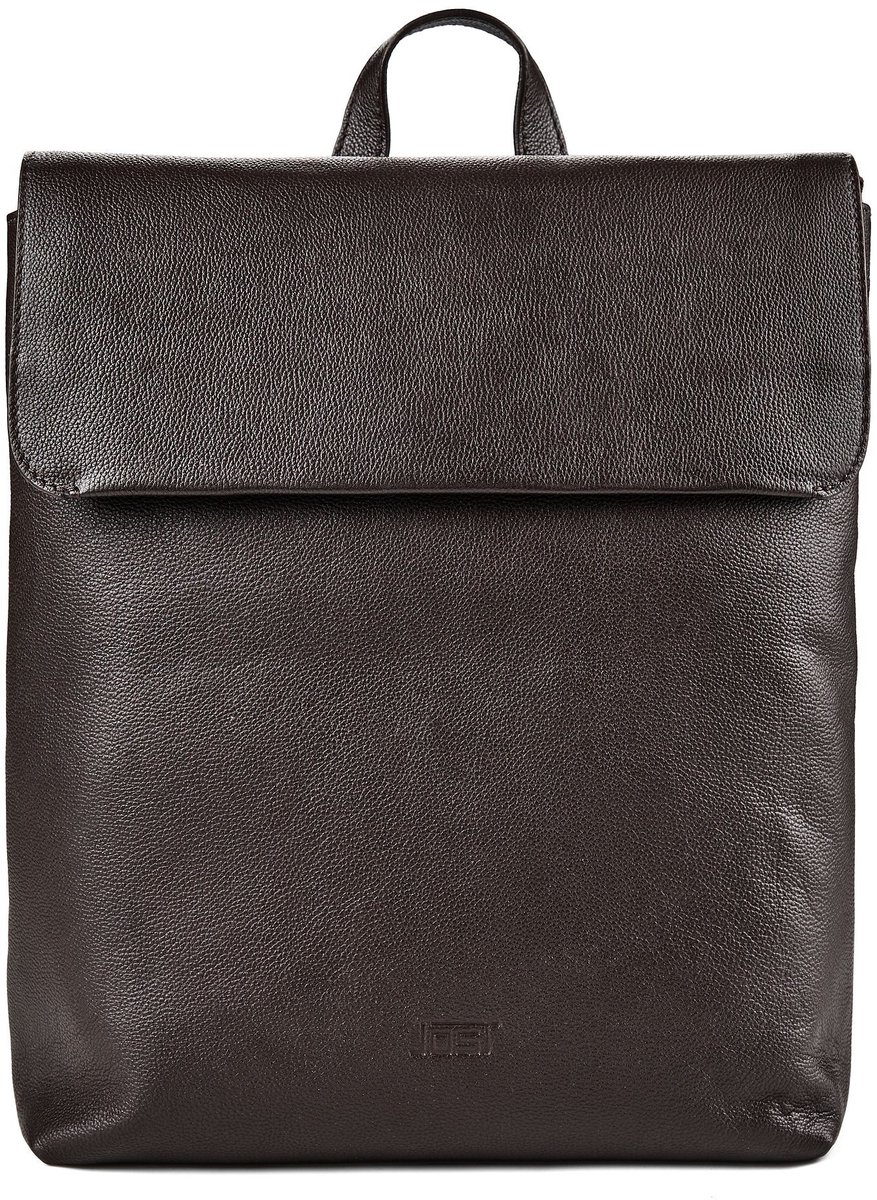 JOST Leren vrijetijdsrugzak rugzak Lysa Backpack Brown donkerbruin