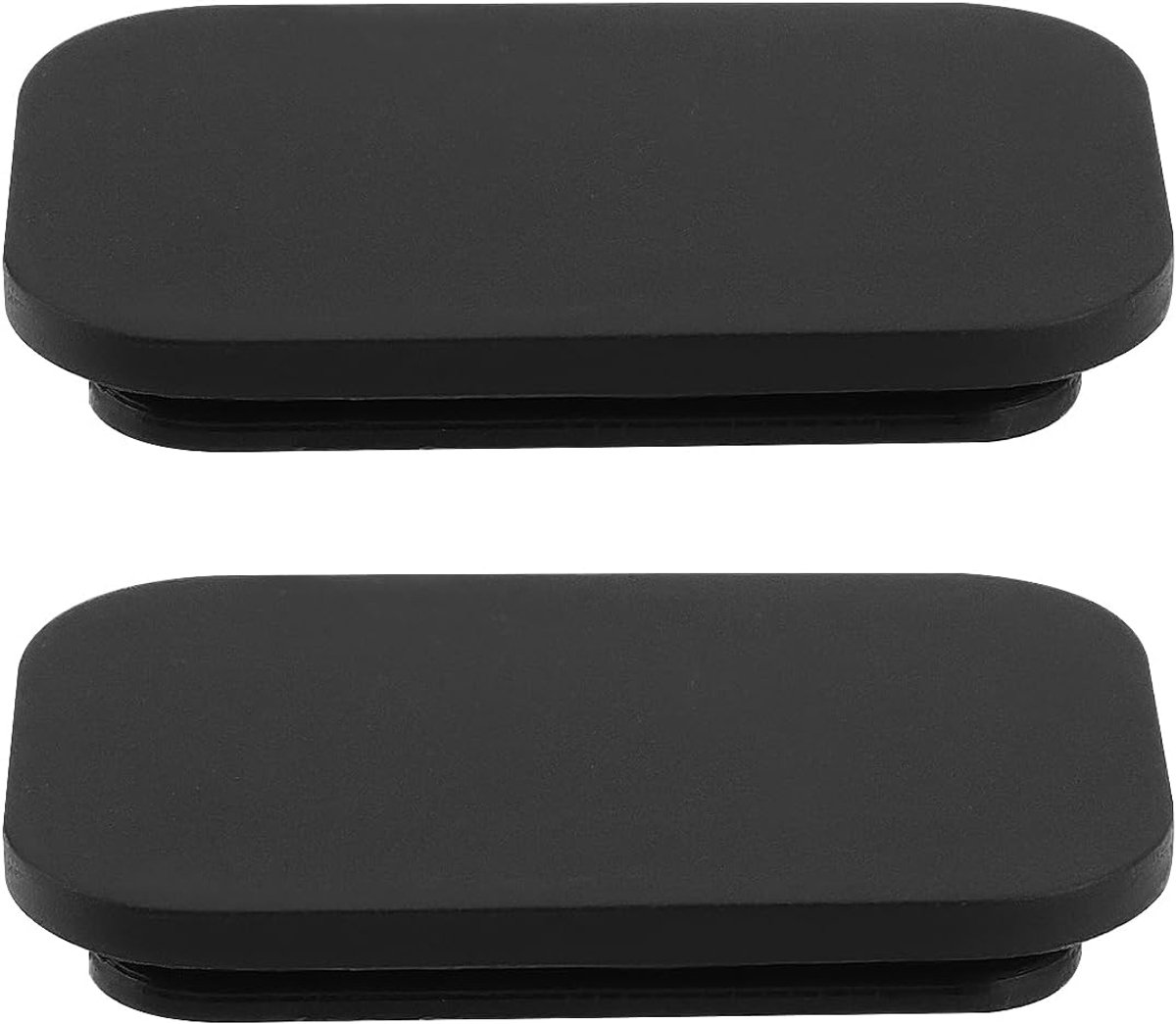 2 stks Rubber Bottom Cover Poort Deksel USB Vierkante Plug | Compatibel met Canon 5D Mark II, compatibel met Canon 5D2, compatibel met Canon 40D 50D 7D, onderste accessoireinterface