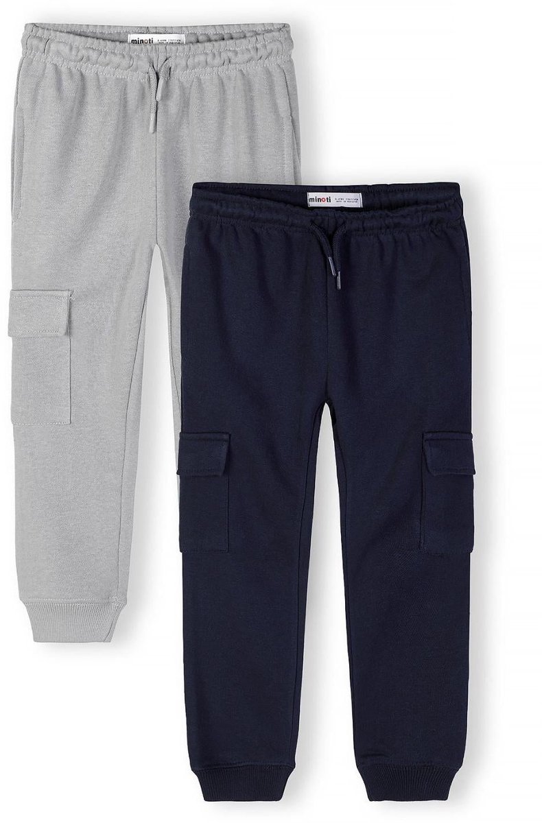 Minoti cargo joggingbroek jongens - loose fit met zakken