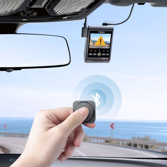 VIOFO BTR200 - Bluetooth SOS Knop voor Dashcam - Draadloze Noodopnameknop - Directe Beeldbeveiliging - Handige Afstandsbediening - Compatibel met VIOFO Dashcams - Eenvoudige Koppeling via Bluetooth van Viofo — afbeelding 5