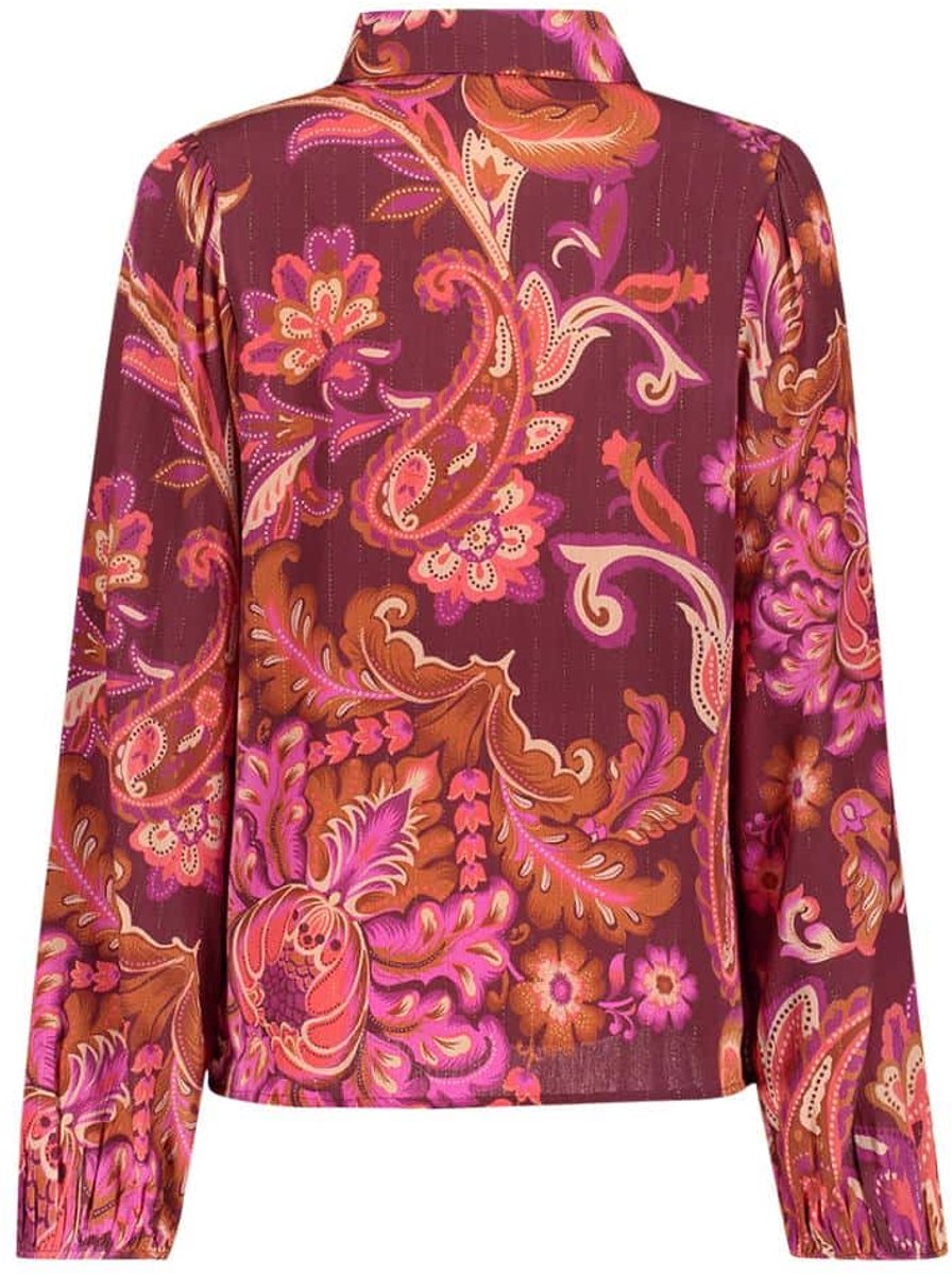 Geisha blouse print 63674-20 maat L