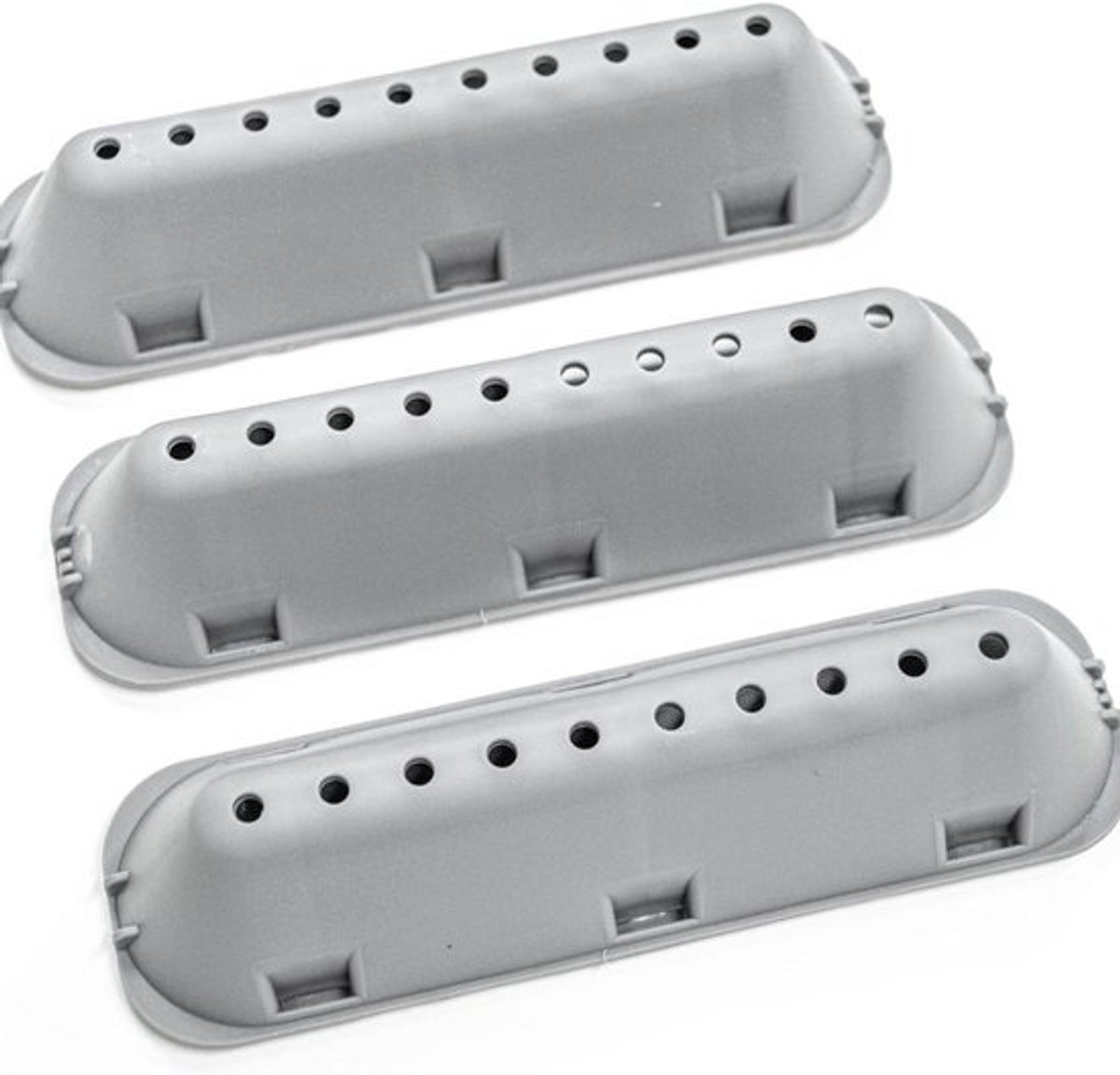 Meenemers Wasmachine Trommel - Trommelstenen Set - Wasmachine Reparatie - 10 Gaten Bevestiging - 3 stuks - Wit