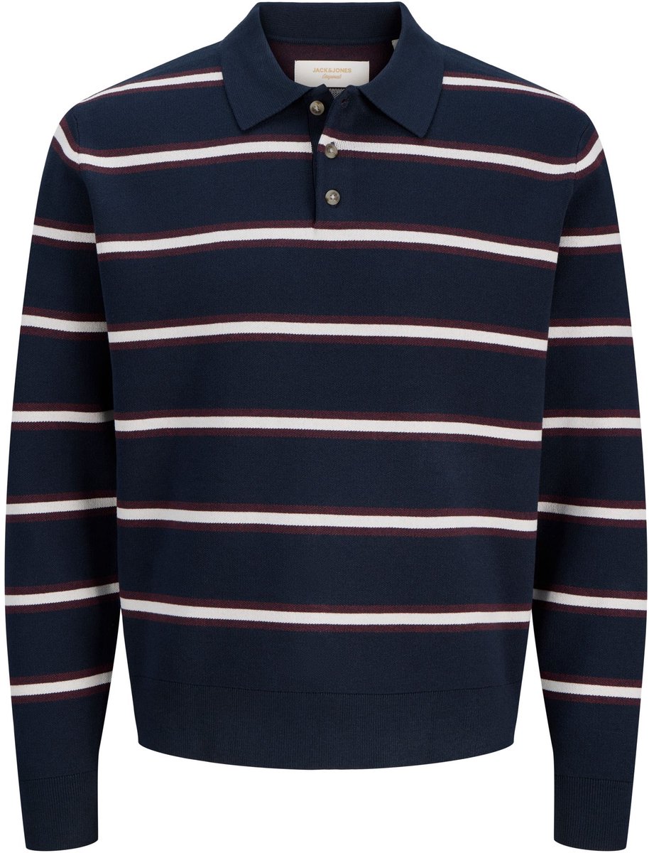 Jack & Jones Gebreide polo Gestreept Gebreide polo