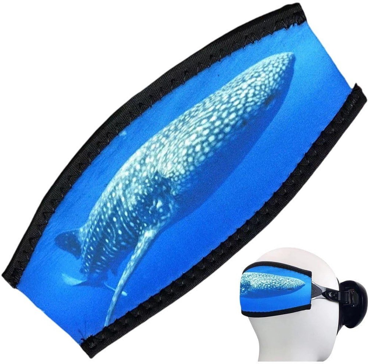 Neopreen Masker Strap Cover - Antislip Haar Protector voor Duiken en Snorkelen
