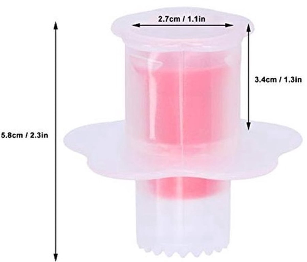Plastic Cupcake Corer - Cake Core Verwijderaar - Duurzaam en Eenvoudig in Gebruik
