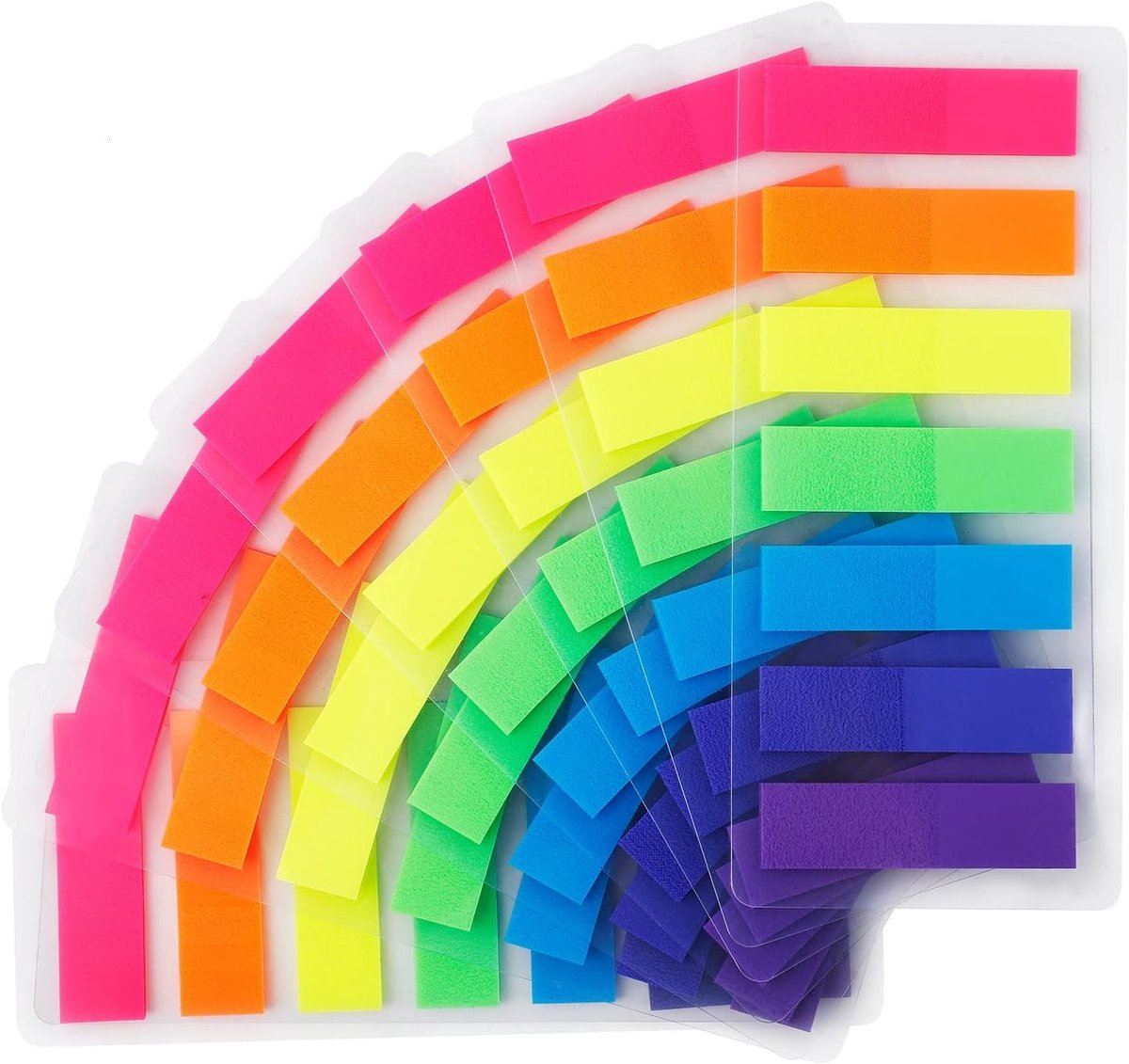 980 Stuks Zelfklevende Notities, Tekststroken, Plaknotities, Kleine Vlaggen en Schrijfbare Labels voor Pagina Markeren en Organiseren