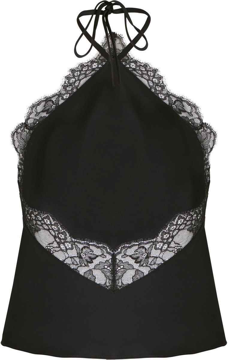Hunkemöller Halter Top Cecilia Zwart