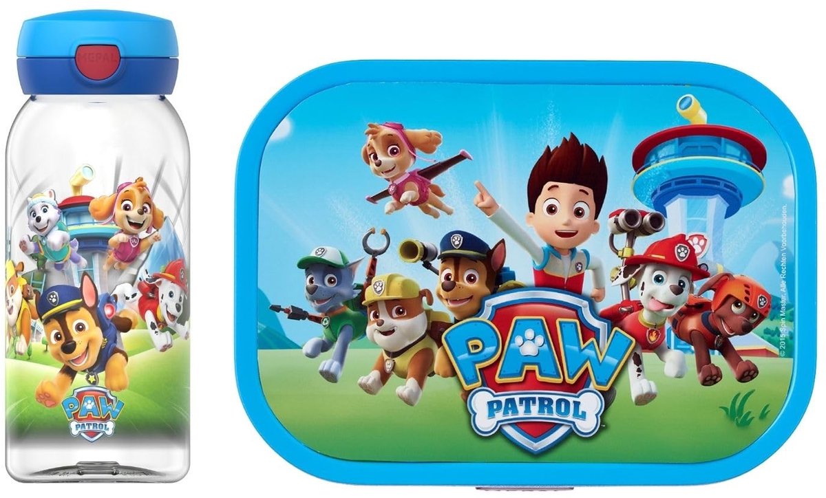 Lunchset Campus - Met Drinkfles en Lunchbox - Multicolour