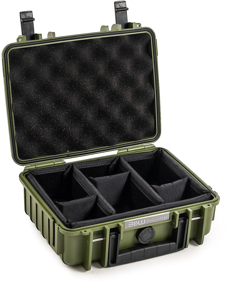 Multifunctionele Outdoor Case - Waterdicht en Stofdicht - Bruin Groene Kleur