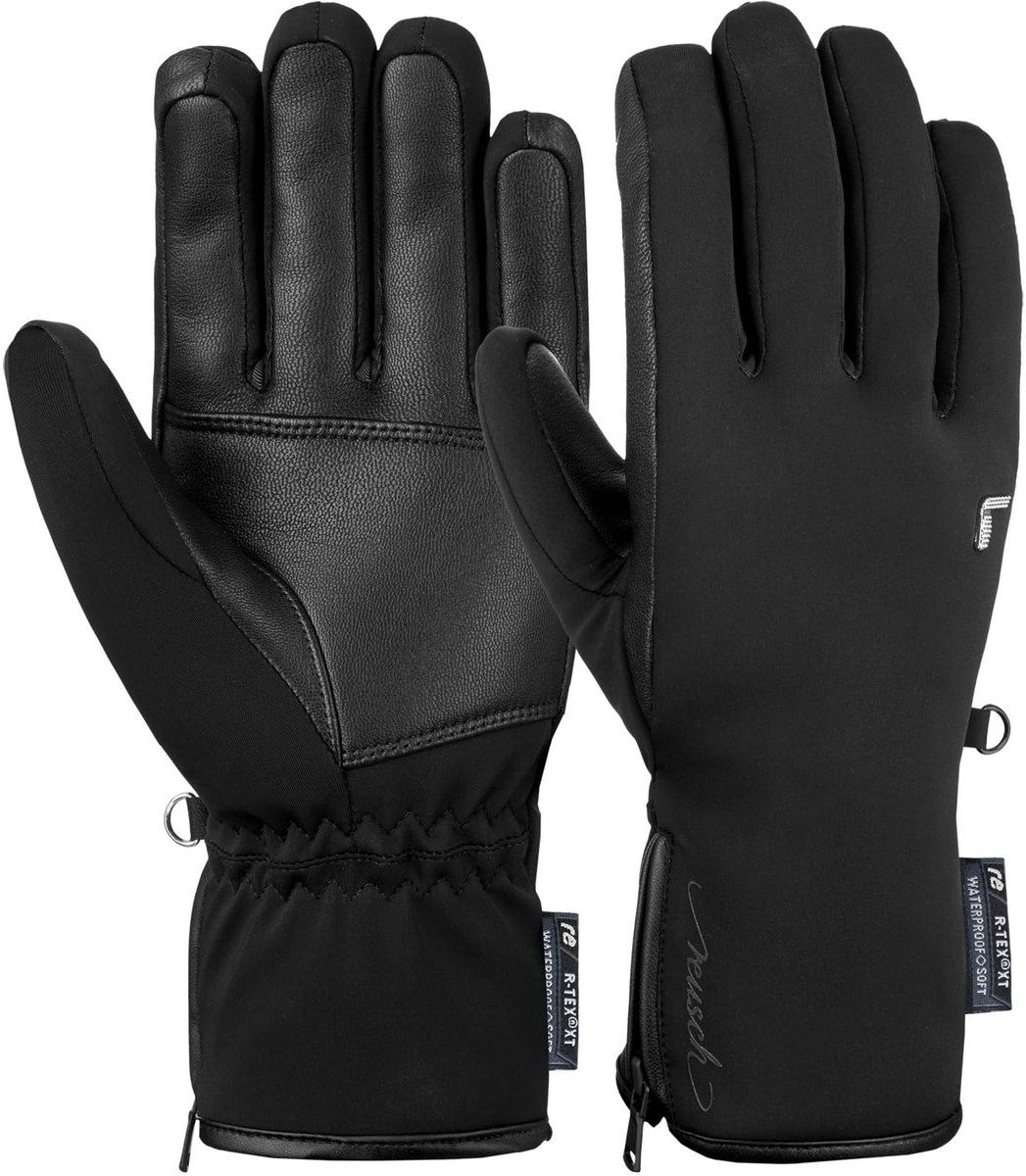 Vrouwen Winterhandschoenen - Waterproof, Ademend, Zwart