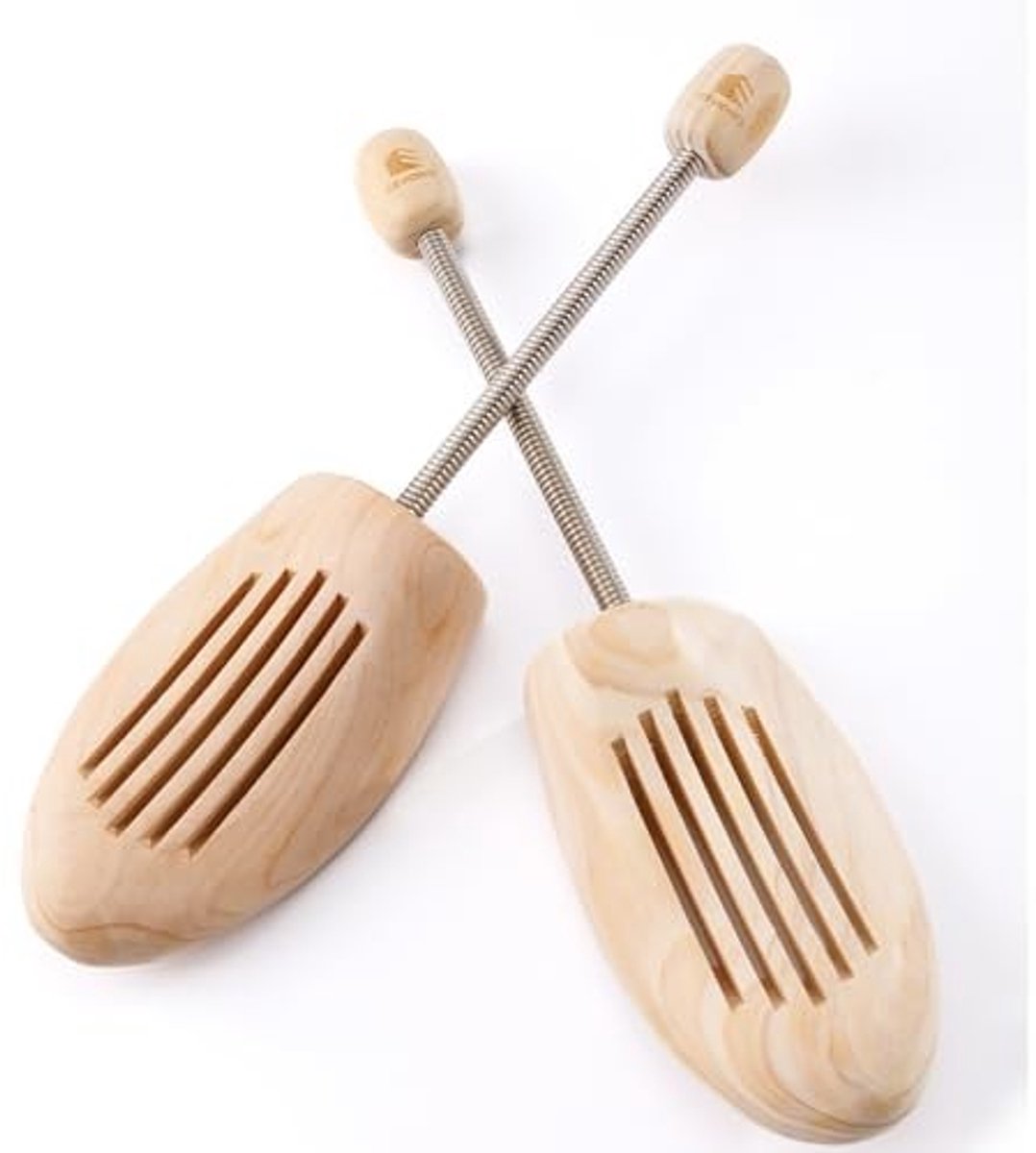 Houten Schoenspanners met Veer - Set van 3