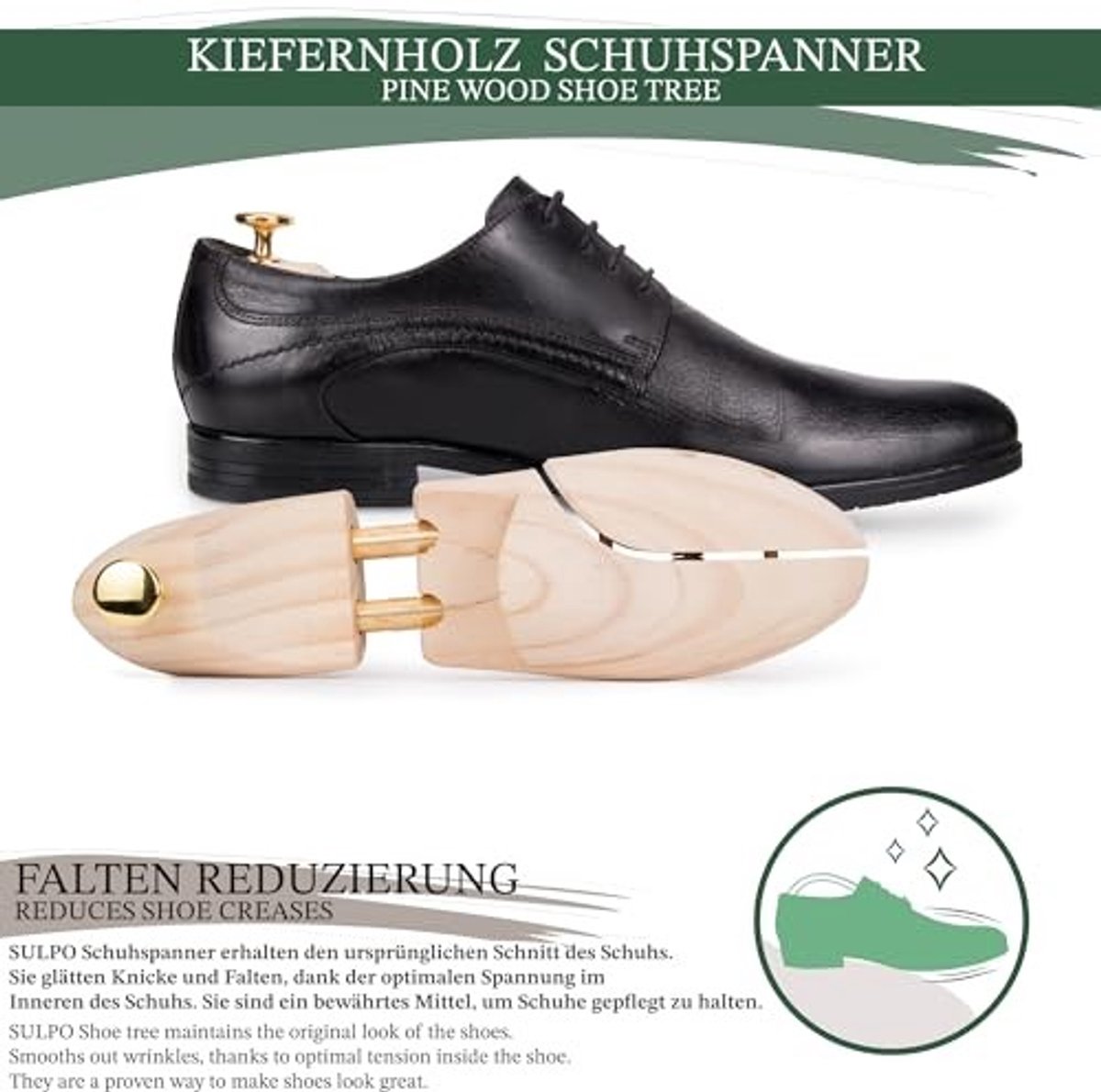 Houten Schoenspanners - Versteviging voor Schoenen