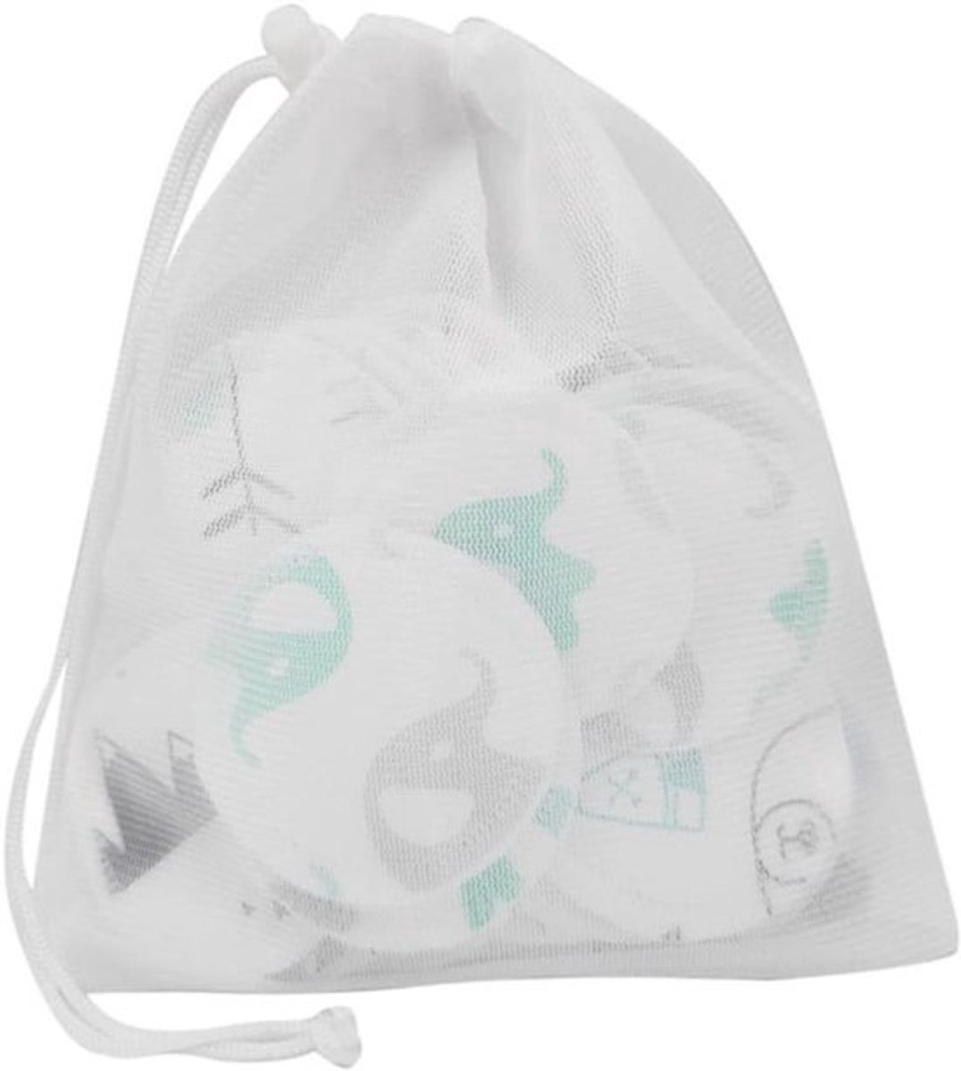 Wattenschijfjes Make-upverwijderaar - Herbruikbare Gezichtsdoekjes - Make-up Verwijderen - Superzacht Vezelmateriaal - 65 cm - Afgebeeld