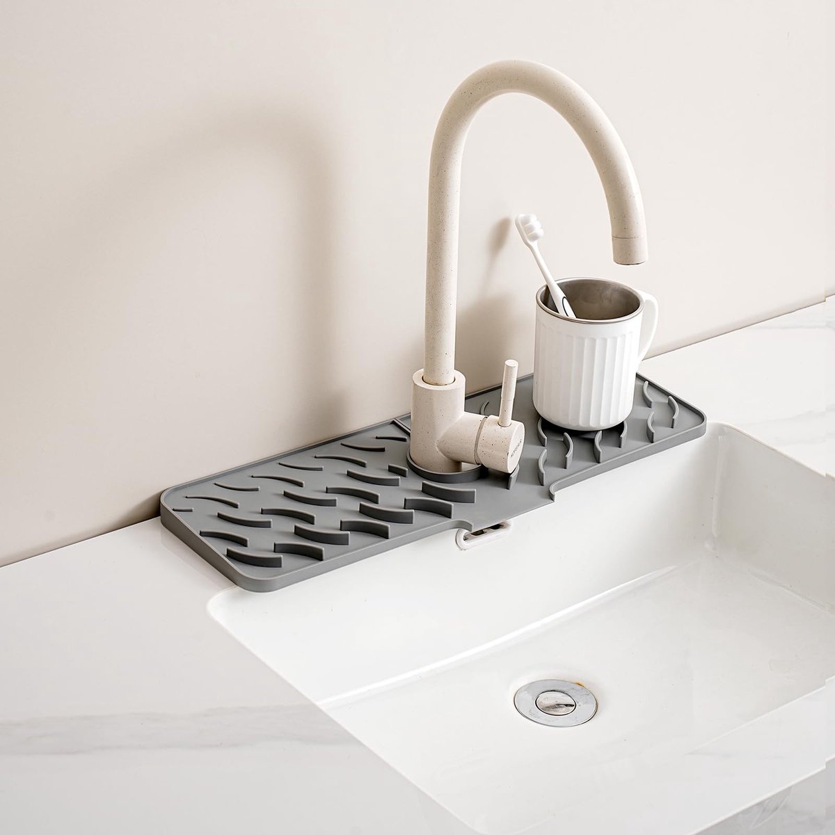 Siliconen Kraan Mat - Splash Guard voor Keuken 17,7 Inch