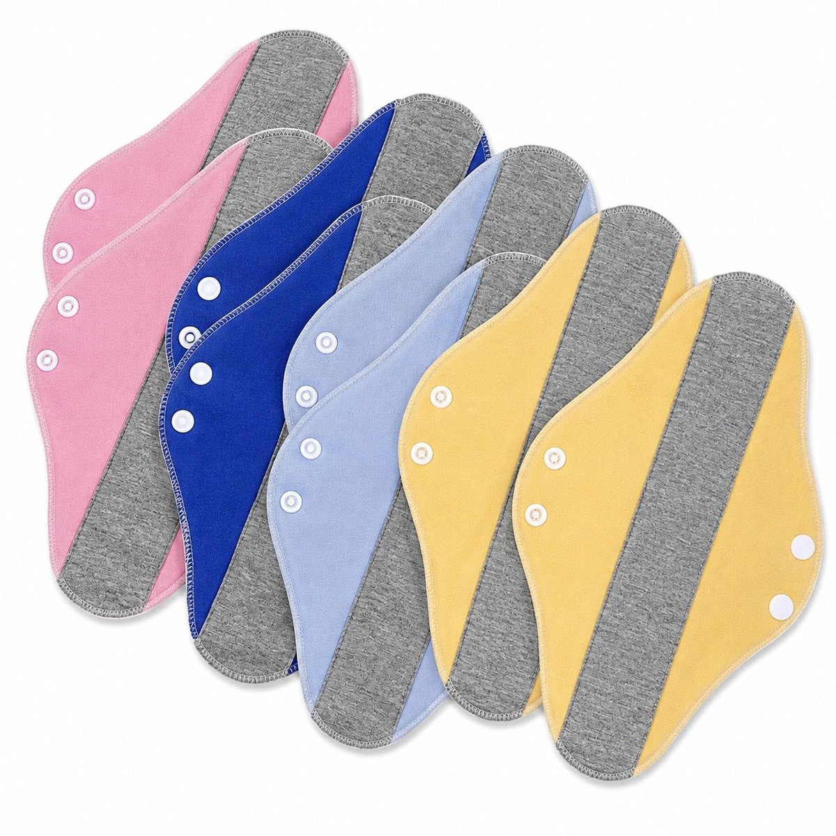 Wasbare Inlegkruisjes - Set van 8 Katoenen Pads