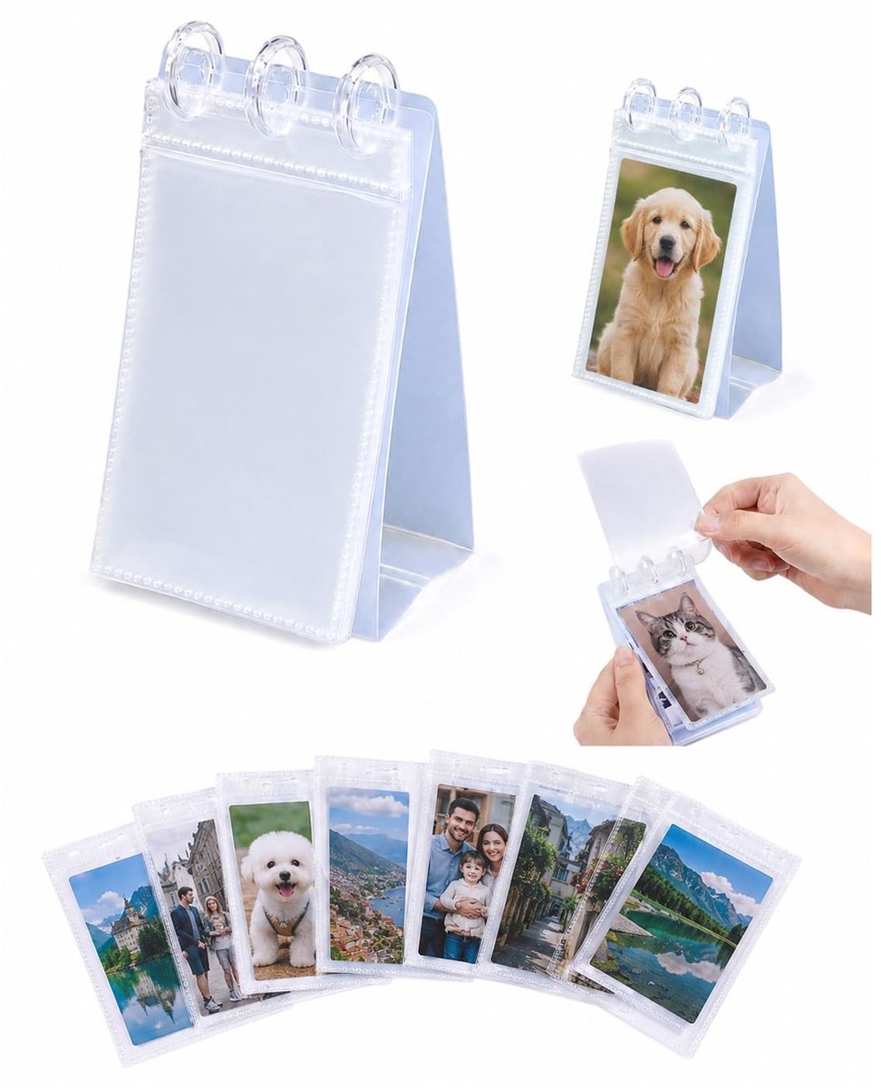 K-Pop Kaartenmap - 10 Pagina's voor Trading Cards met Hard Top Loader