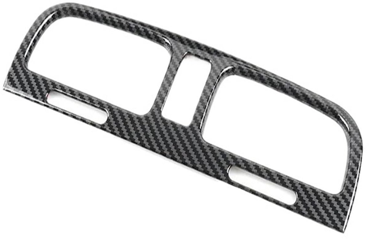 Middenconsole Dashboardpaneel Trim - Compatibel met Golf 6 MK6 2008-2013 - Zwarte Koolstofvezel