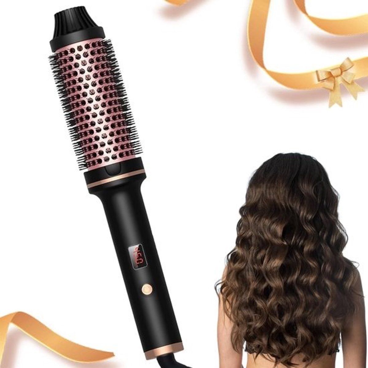 Volumeborstel Opzetstuk - Multistyler - Haarstyler föhn - Diffuser voor Krullen - solvio