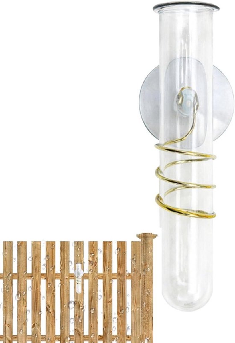 Générique Regenmeter voor buiten, meetcontainer, weerbestendige wateropslagtanks, voor terras, , gazon, , landschap, appartement