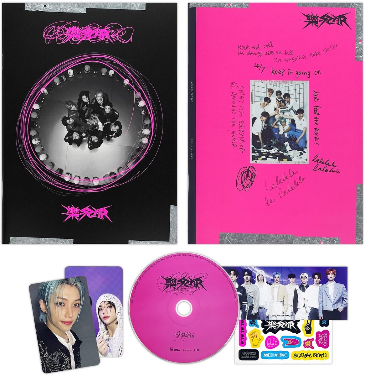 K-POP Fotoboek met CD en Extra's - Rock-STAR 8th Mini Album