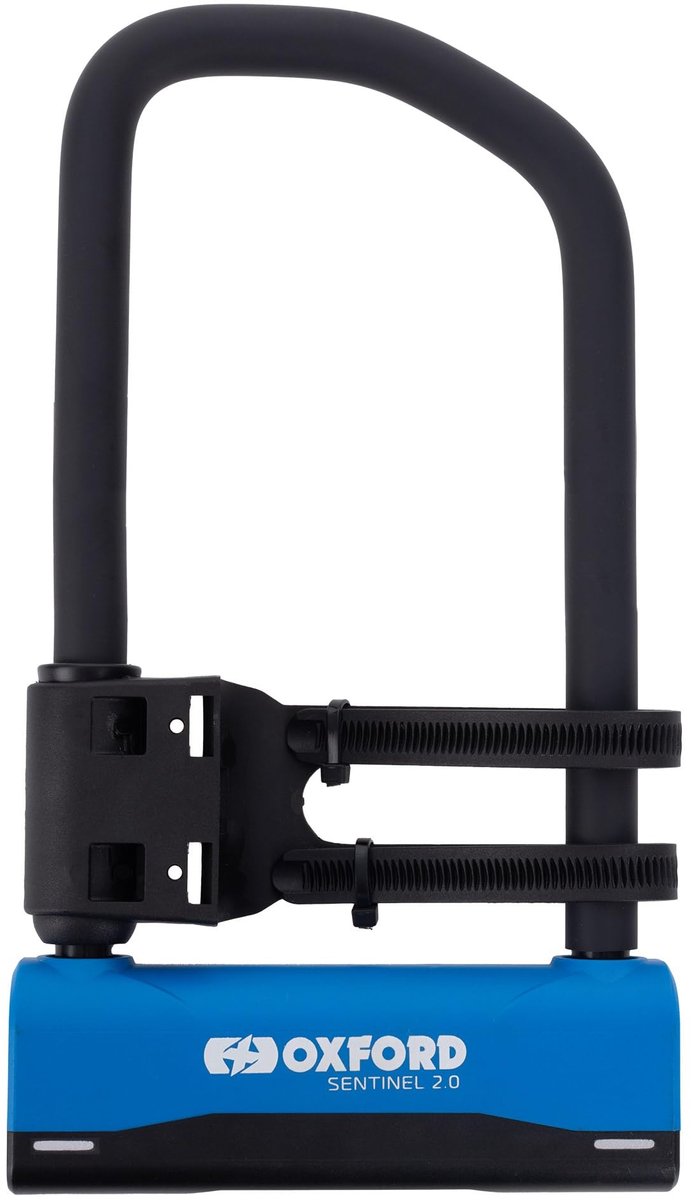 U-Lock Hoog Beveiligingscyclusslot - 320mm Zwart/Blauw