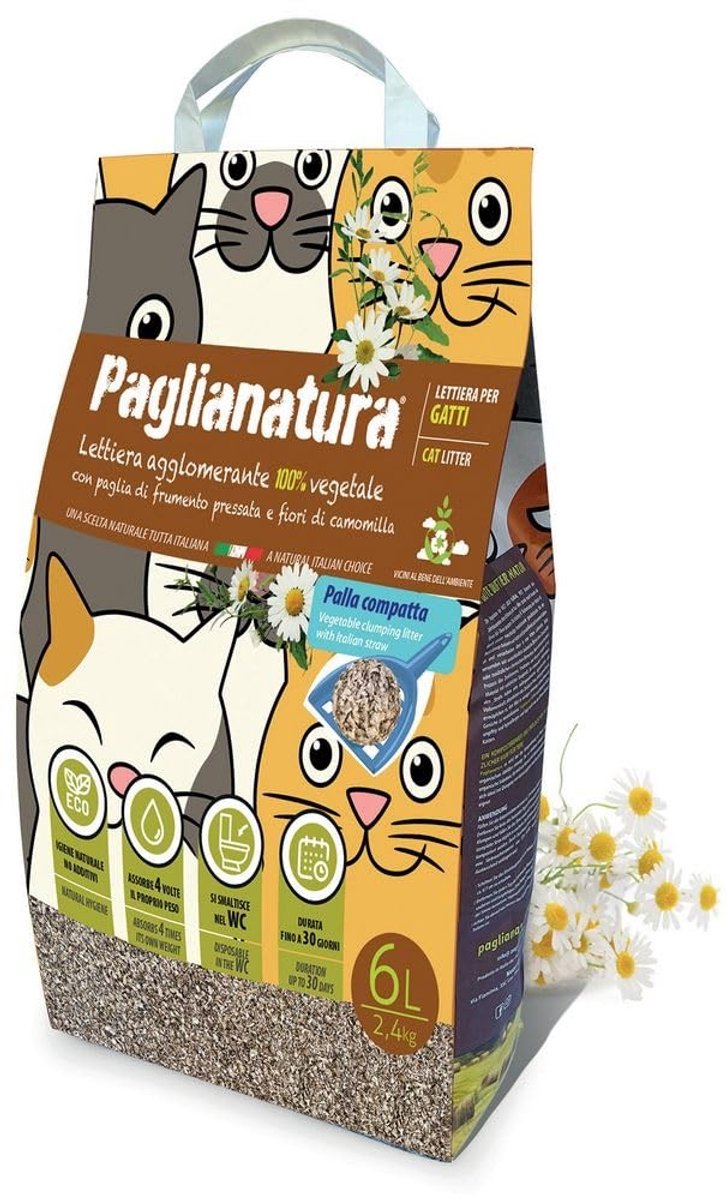 Kattenbakvulling met kamille - 2,4 kg