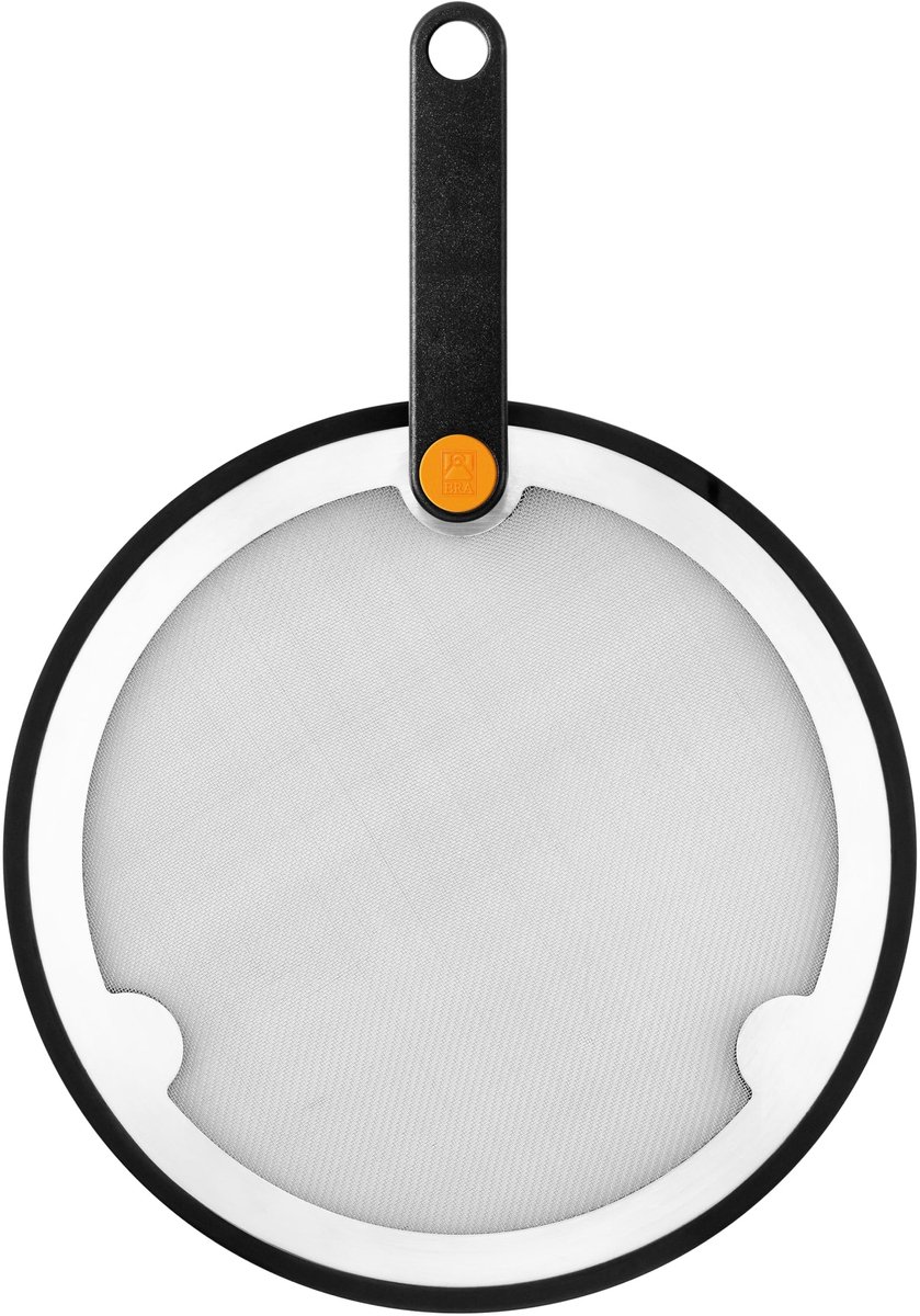 Spatscherm - Rvs en Siliconen - 20 cm
