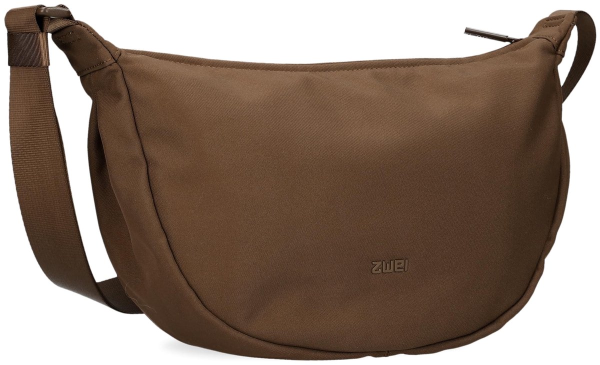 Compacte Moon Bag - Sandkleurig