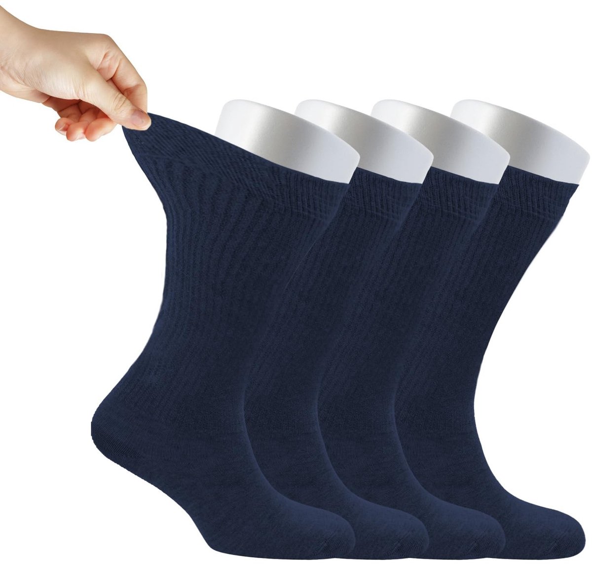 Dames Diabetessokken - 4 Pack - Multicolour