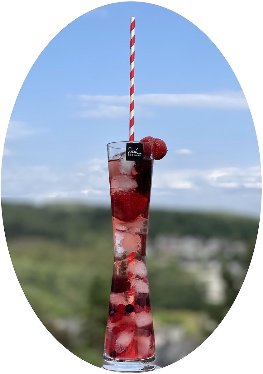 Cocktailglazen Set van 2 - XL 0,5 liter - Loophoudend Kristalglas