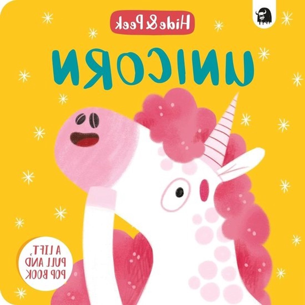 Unicorn Interactief Boek - Pop-up Boekje - Kinderen Amuseren - Met Flapjes en Schuifjes - 17.7 x 17.7 cm