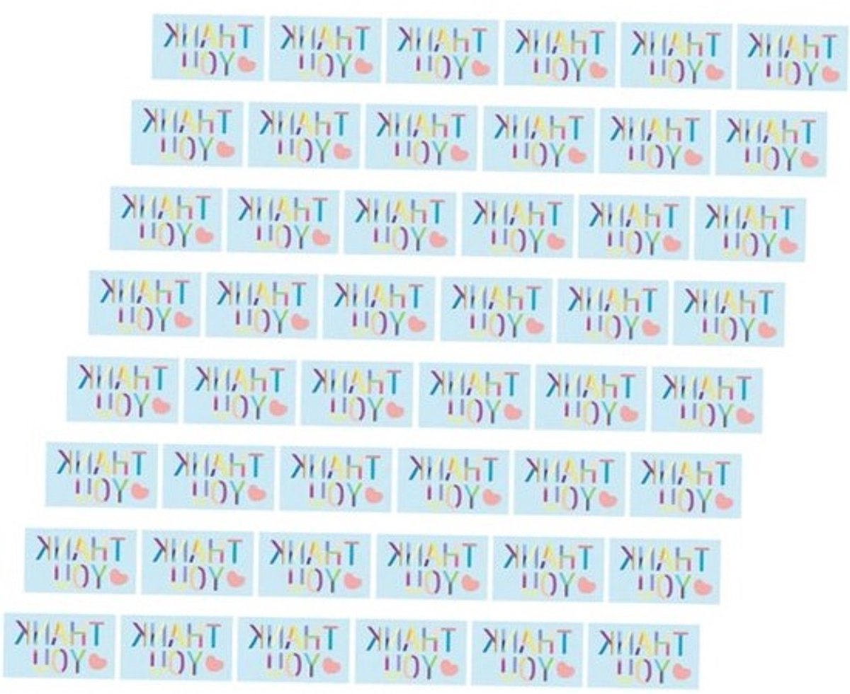 Bedankkaartjes Bruiloft - Kaartjes Bedanken - Relaties Versterken - Elegant Ontwerp - 9x5 cm - Multi