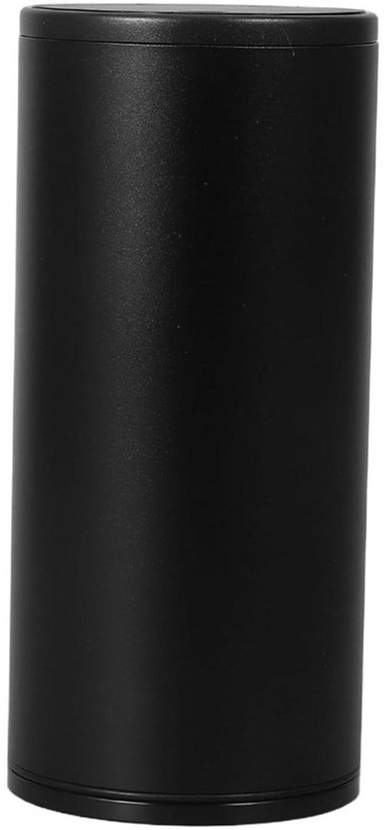 Auto Afvalbak - Vuilnisbak Auto - Netjes Houden - Met Persmechanisme - 15.5 cm - Zwart