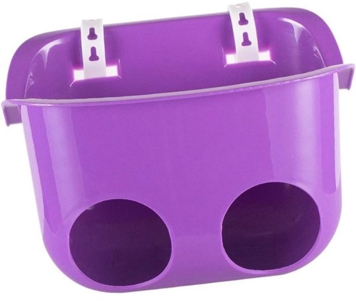 Poppen Fietszitje - Zadel Poppen - Kinderen Spelen - Stevige Bevestiging - 21 x 15 x 14 cm - Paars