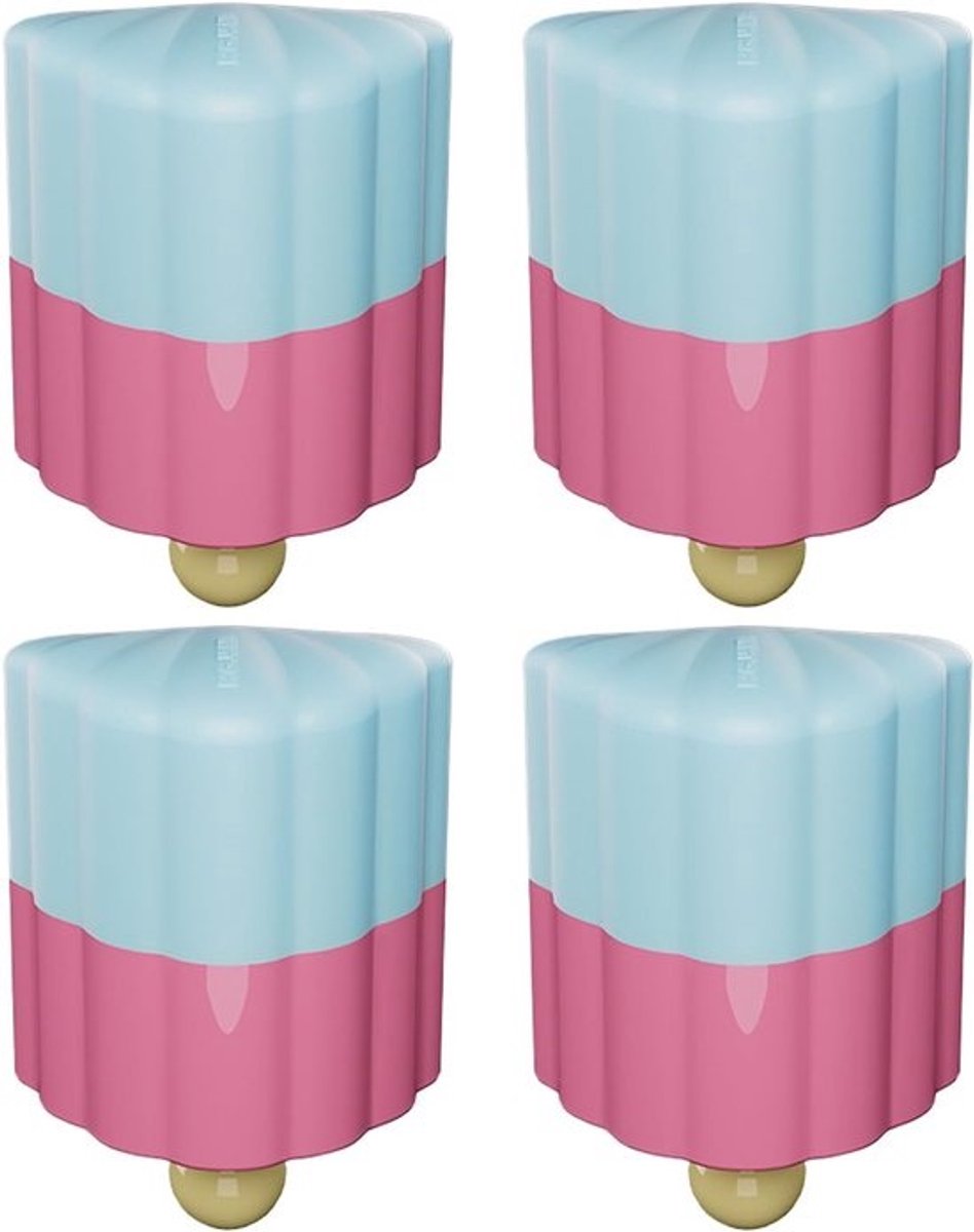Hoekbeschermers Meubels - Bumpers Kinderproof - Veiligheid Thuis - Robuust Antislip Ontwerp - 5 x 3 x 6.7 cm - Blauw