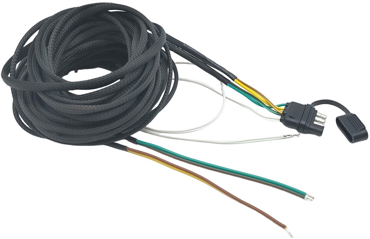 22FT 4 Pin 5 Wire Trailer Bedrading - Geschikt voor RV en Boot