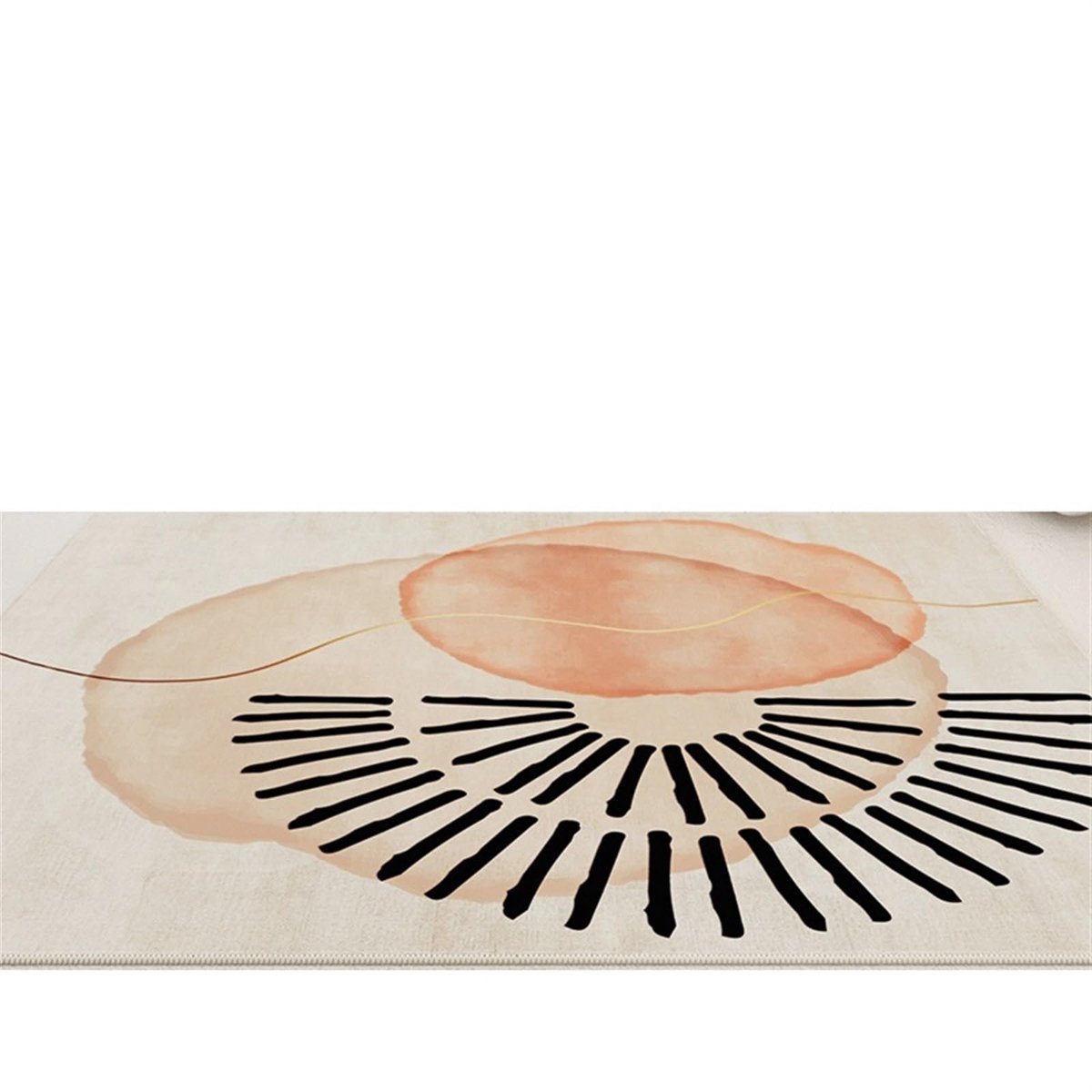 Wasbaar Tapijt - Nordic Stijl - 120x160cm - Licht Kleur