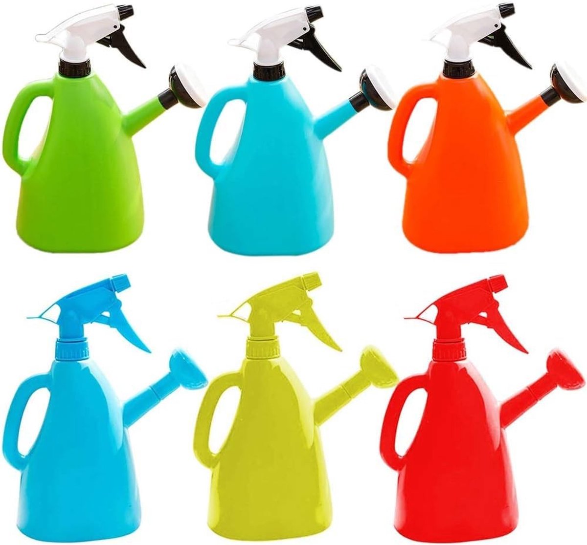 Waterkan Set - 2-in-1 Plantenspuit met Spray Nozzle - 600 ml