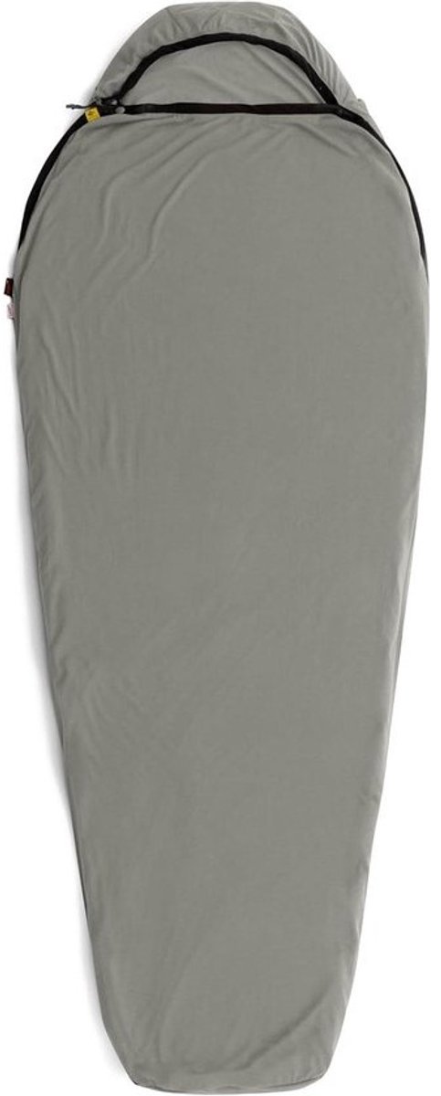 Slaapzak voering - Extra warmte - Kamperen en reizen - Thermolite isolatie - 193 x 80 cm - Grijs