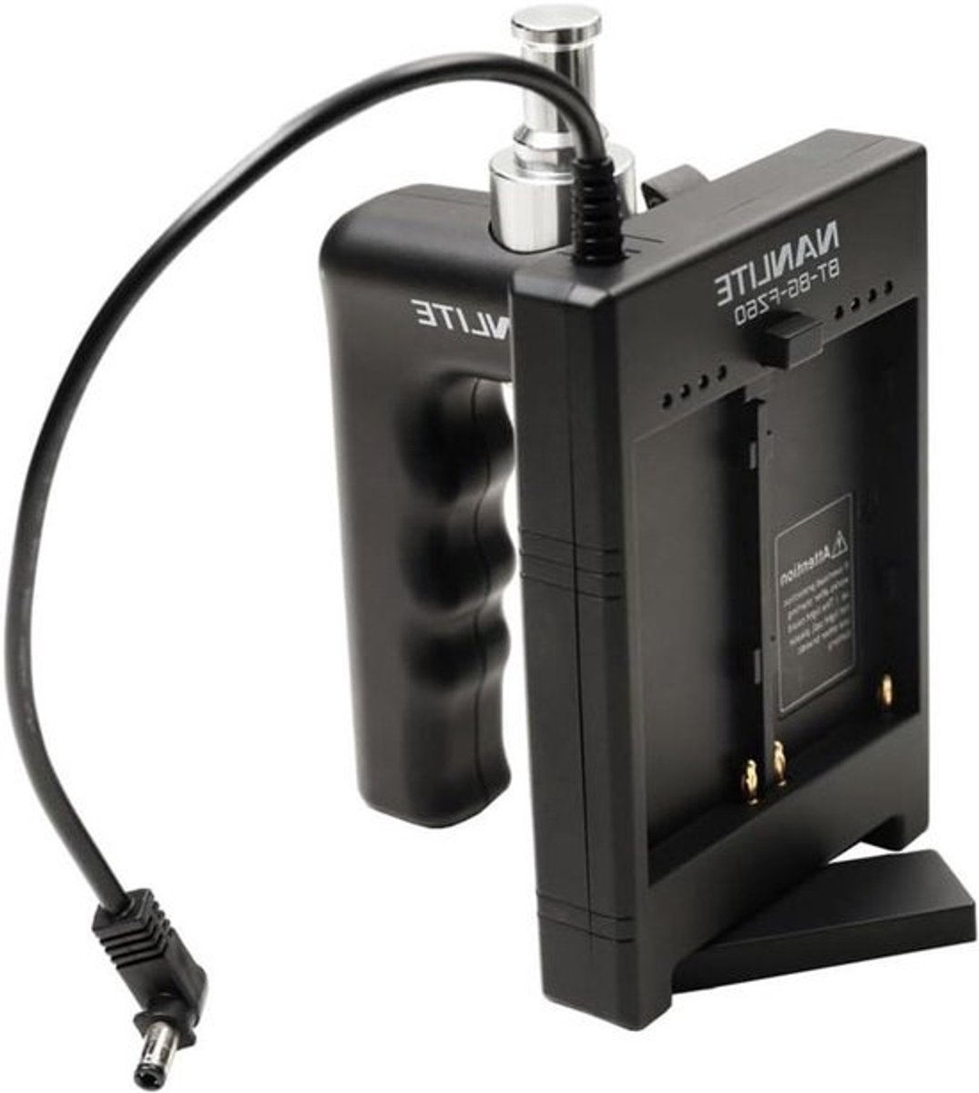 Batterijgreep - Accugrip Camera - Verbeteren Grip - Verlengde Batterijduur - 10.2 cm - Zwart